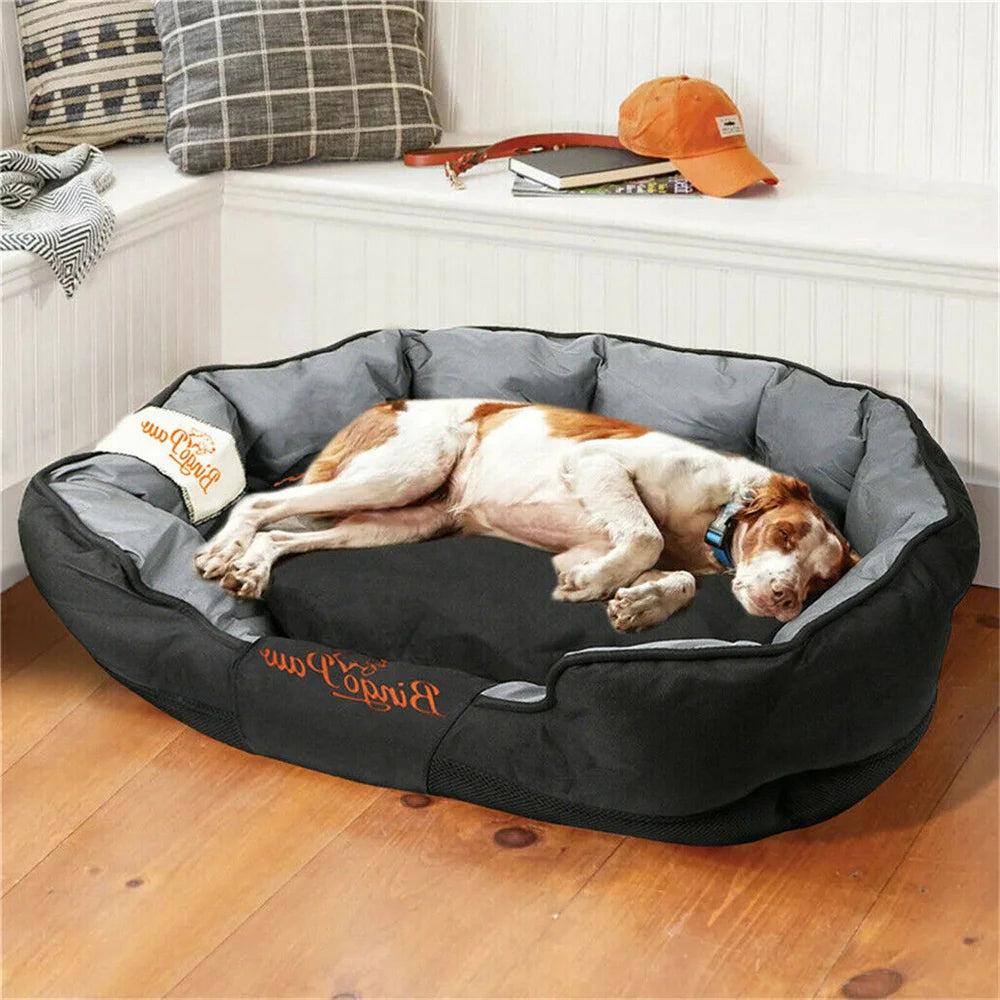 Borwart Orthopedic Waterproof Dog Bed Washable Oxford Fabric