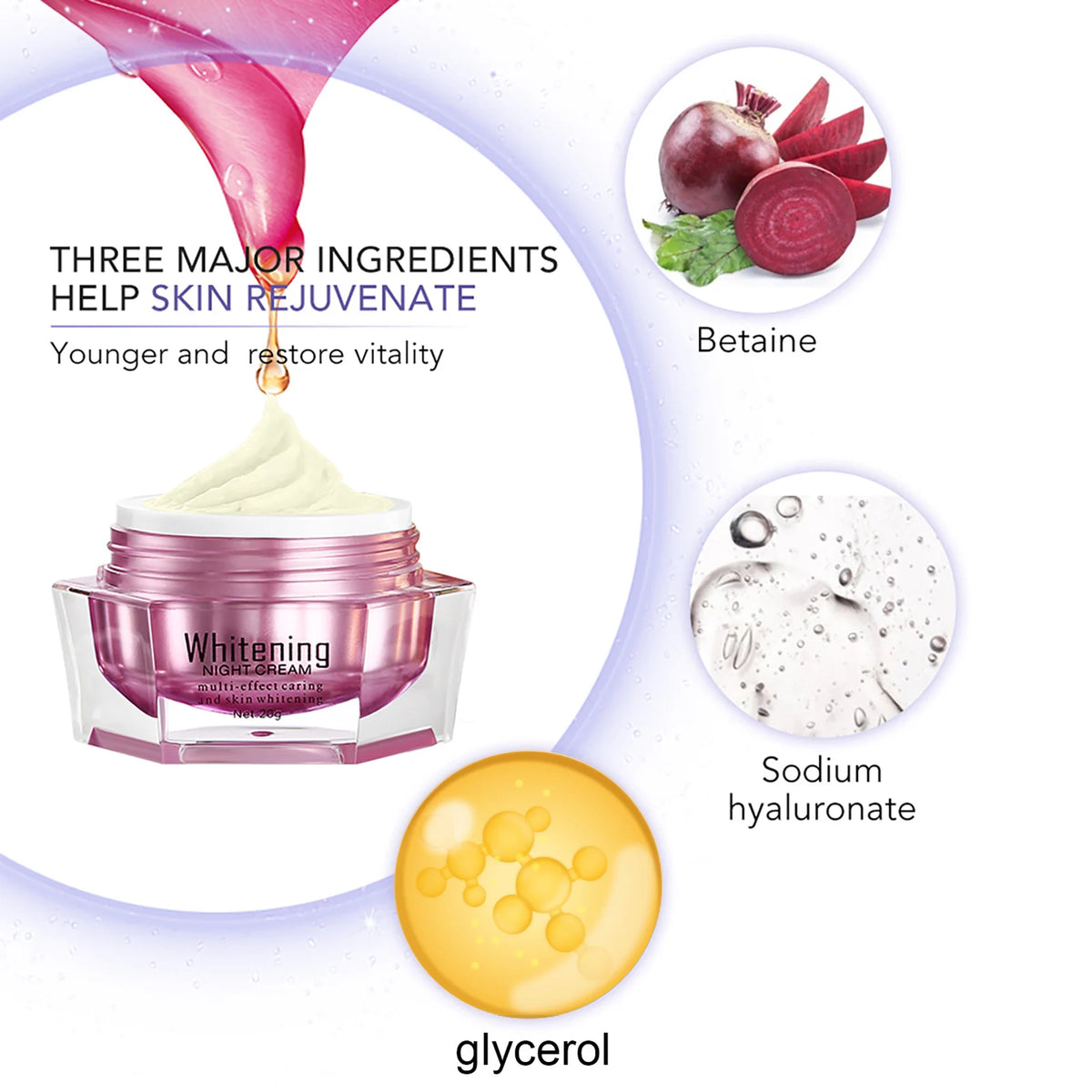 AILKE Anti Wrinkle Face Cream With Collagen And Hyaluronic Acid