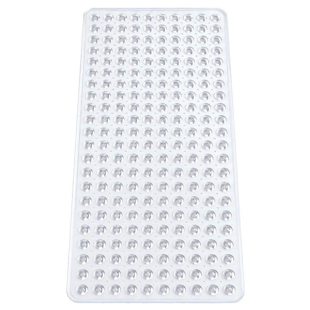 PVC Suction Cup Bath Mat For Bathtub And Bathroom Surfaces