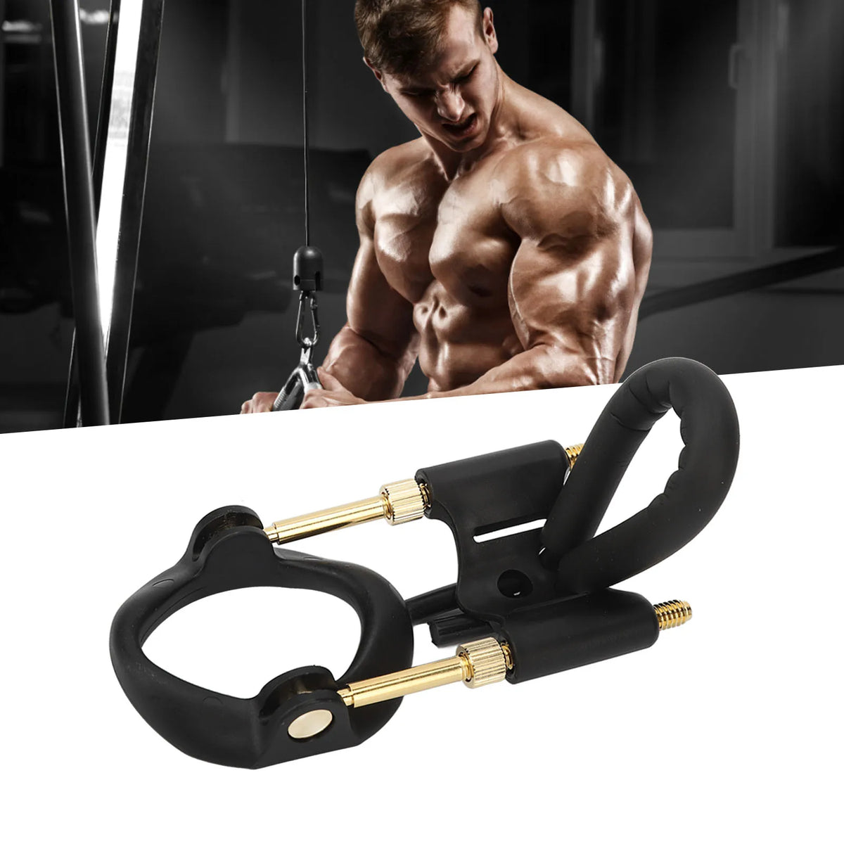 Adjustable Penis Stretcher And Massage Support Kit For Men