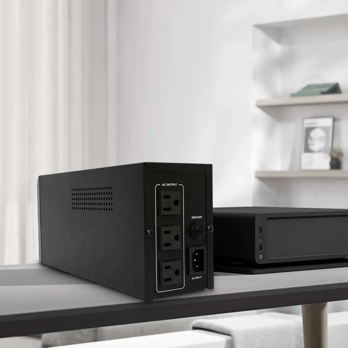UPS Battery Backup Power Supply With Surge Protection