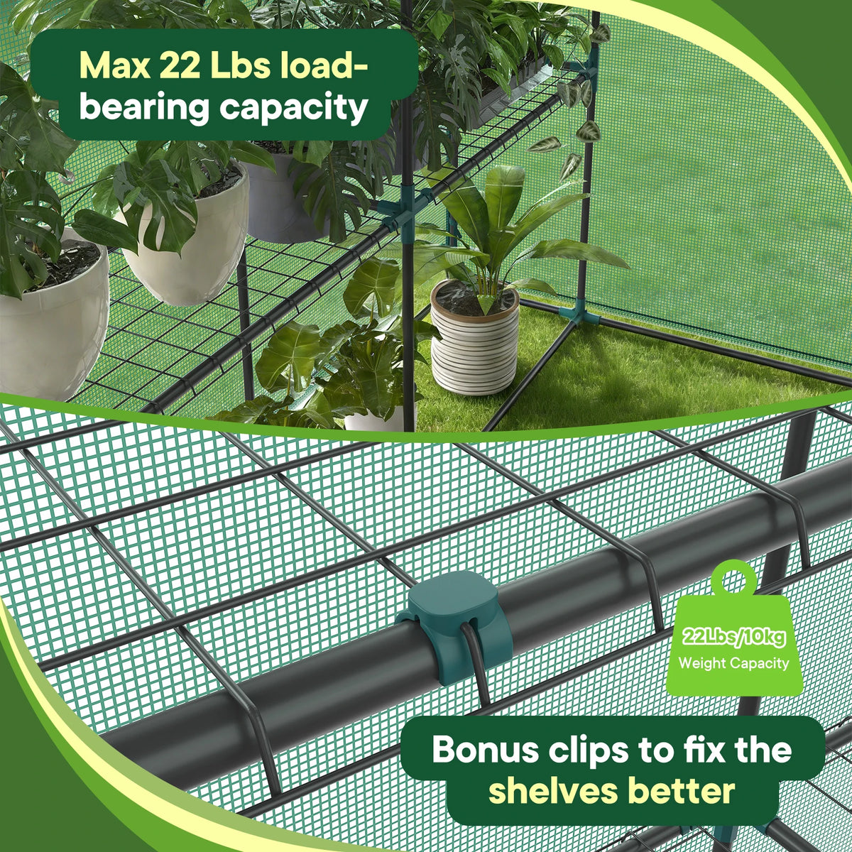 Heavy Duty Portable Greenhouse For Outdoor Garden Plants