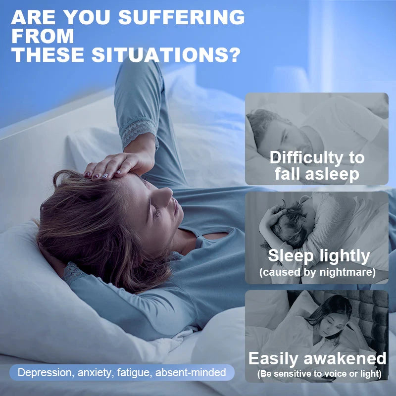 Handheld EMS Sleep Aid Device CES Microcurrent Pulse Therapy