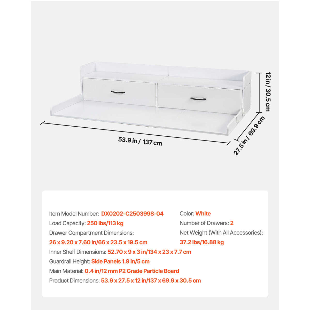 washer dryer countertop with storage shelf