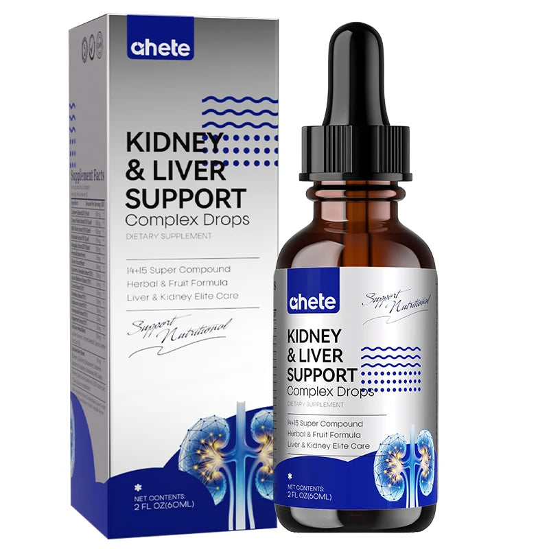 Ahete Kidney And Liver Support Complex Drops Supplement