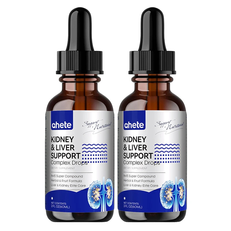 Ahete Kidney And Liver Support Complex Drops Supplement