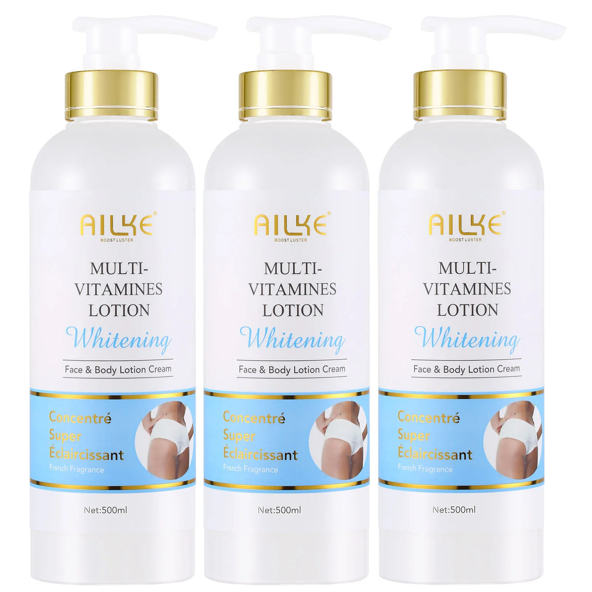 AILKE Multi Vitamin Whitening Body Lotion For Even Skin Tone