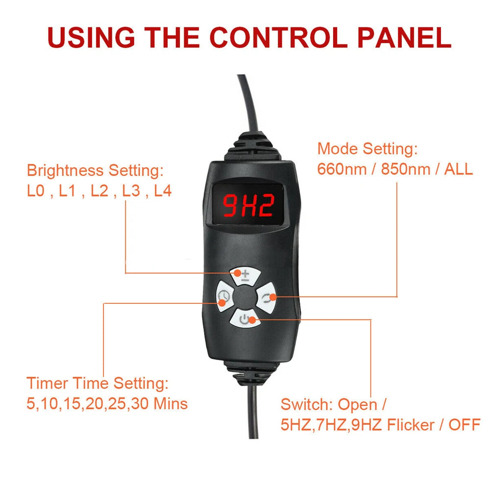 Infrared LED Portable Heat Massager For Full Body Pain Relief