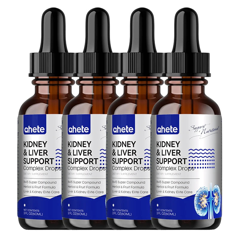 Ahete Kidney And Liver Support Complex Drops Supplement