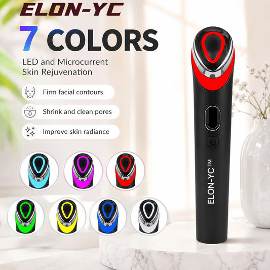 EMS Microcurrent Facial Massager Device For Skin Care And Lifting