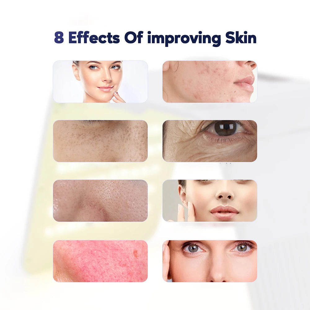 Foreverlily Folding Led Photon Facial Beauty Machine With Nano Spray