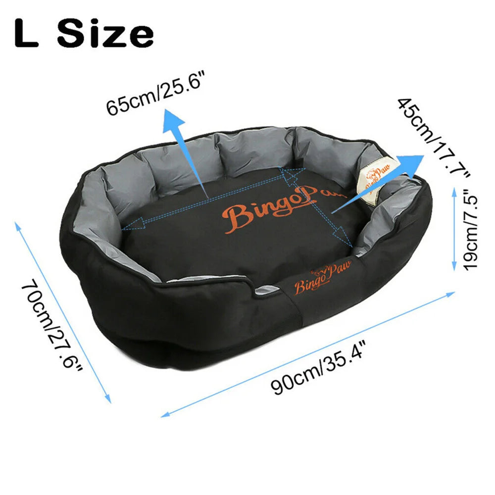 Borwart Orthopedic Waterproof Dog Bed Washable Oxford Fabric