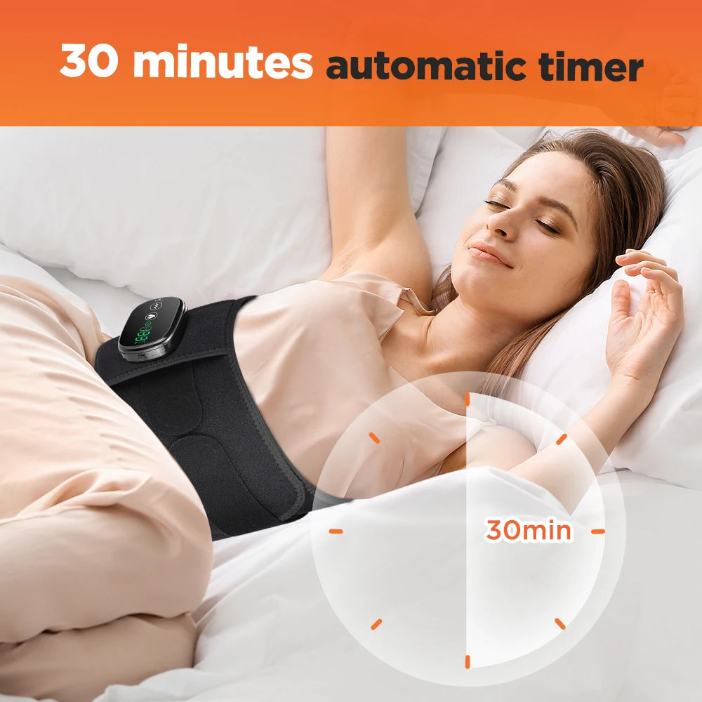 Hailicare Rechargeable Heated Massage Waist Belt Lumbar Support
