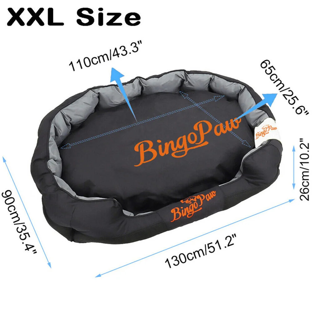 Borwart Orthopedic Waterproof Dog Bed Washable Oxford Fabric