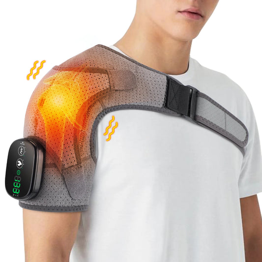 Hailicare Heated Shoulder Massage Machine With Vibration Therapy