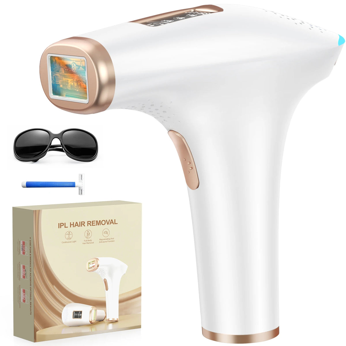 Lysmoski IPL Hair Removal Epilator Device For Full Body
