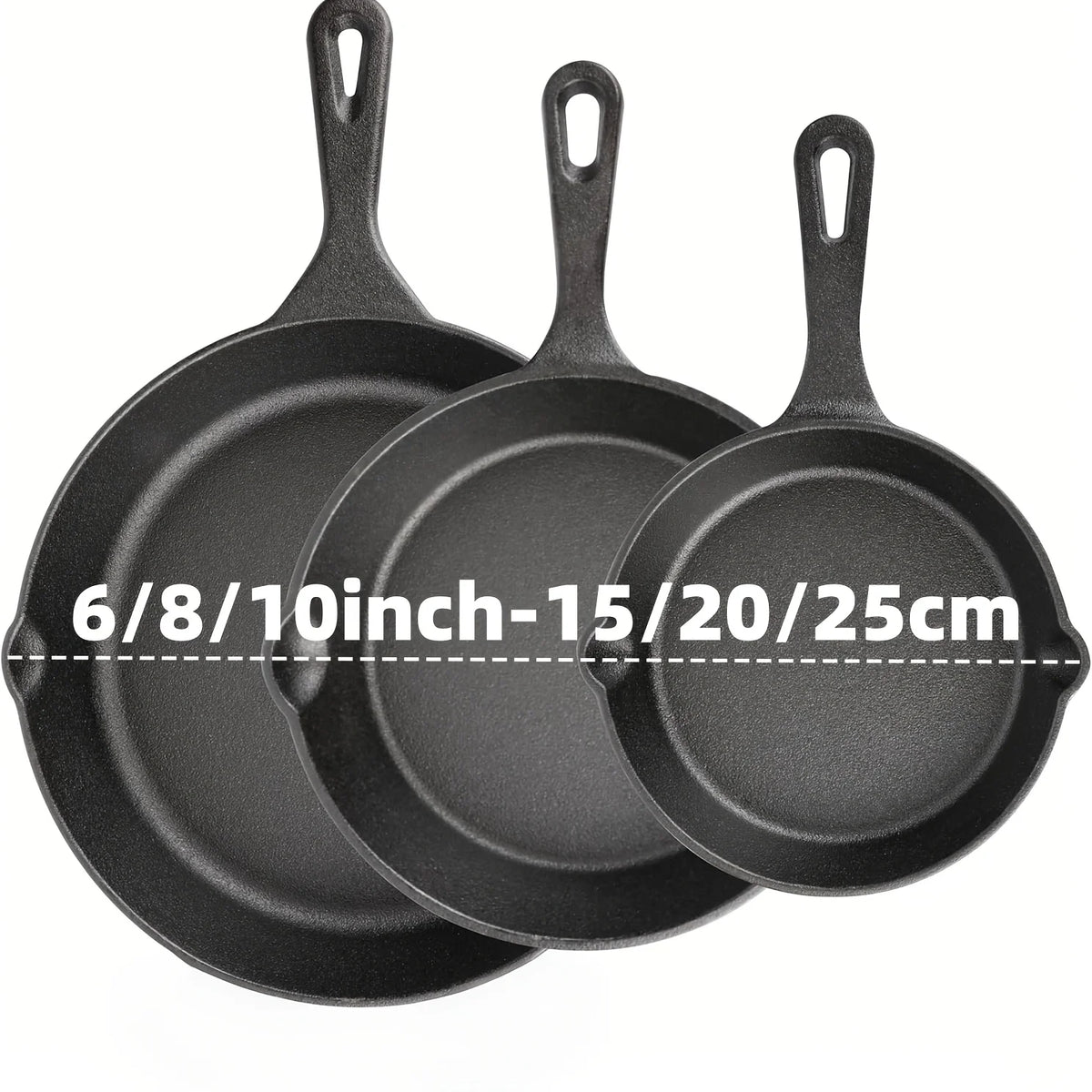 Aedg Heavy Duty Nonstick Chef Skillet Pan Cooking Set