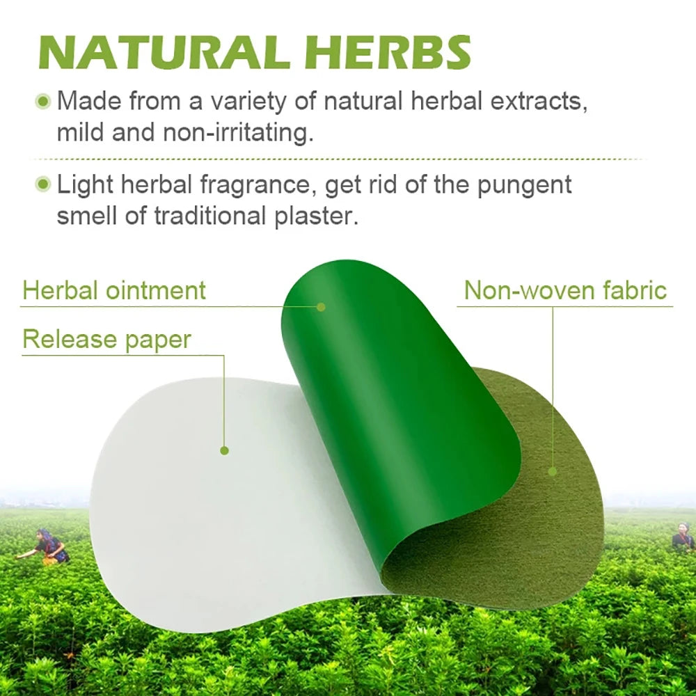 Natural Herbal Wormwood Detox Foot Pads For Sleep Support