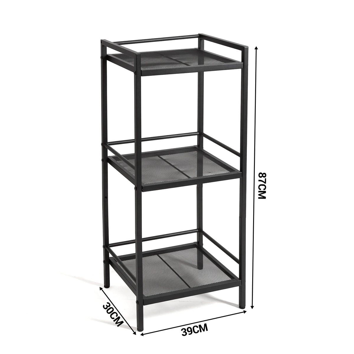 Twister CK Carbon Steel Four Tier Storage Rack For Kitchen