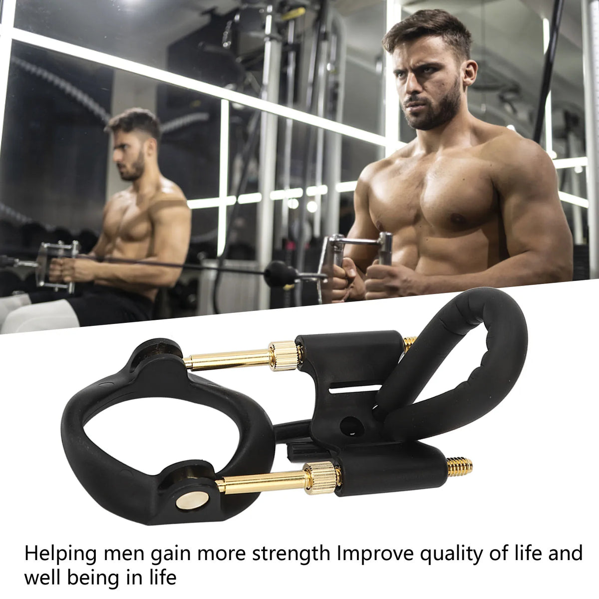 Adjustable Penis Stretcher And Massage Support Kit For Men