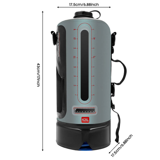 Bymaocar Portable Solar Camping Shower Bag With Hose For Travel