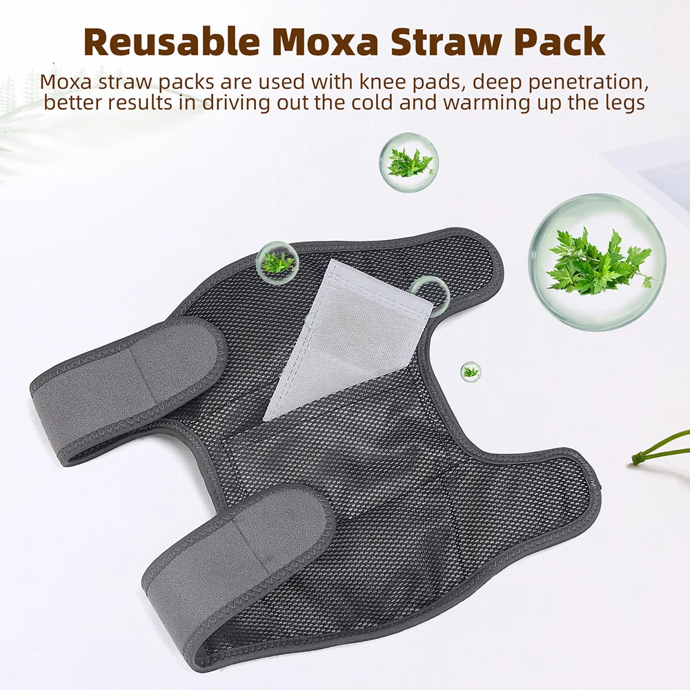 Foreverlily Heated Knee Massager With Vibration Hot Compress Brace