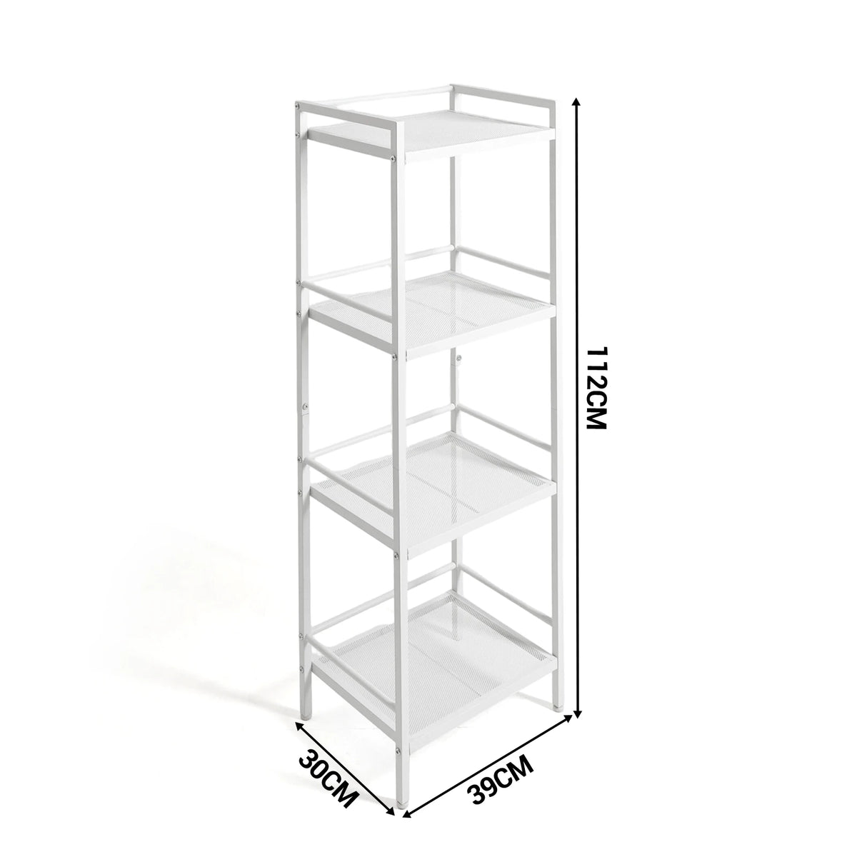 Twister CK Carbon Steel Four Tier Storage Rack For Kitchen