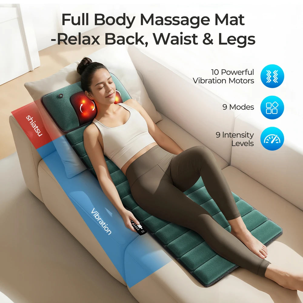 deep tissue vibration massage pad