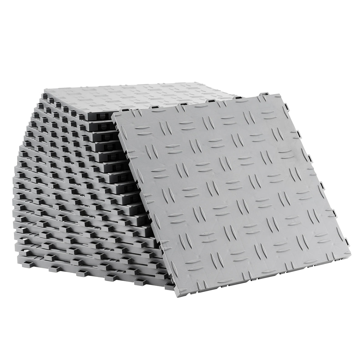 Interlocking Double Sided Non Slip Garage Floor Tiles