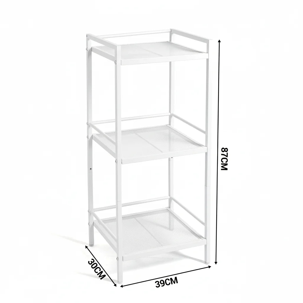 Twister CK Carbon Steel Four Tier Storage Rack For Kitchen
