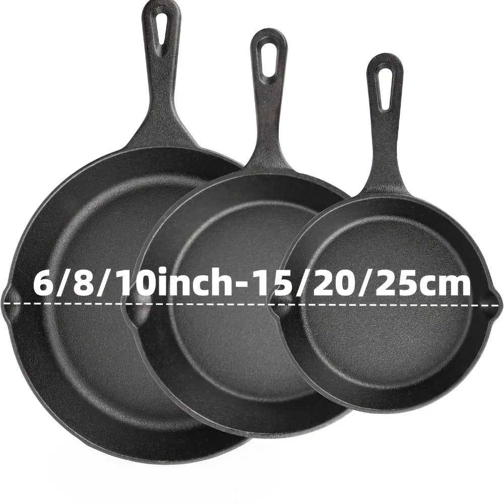 Aedg Heavy Duty Nonstick Chef Skillet Pan Cooking Set