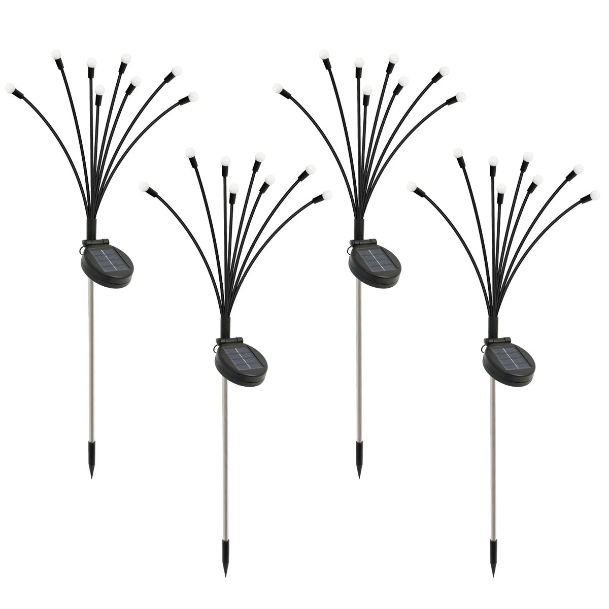 Solar LED Outdoor Garden Firefly Lights Decorative Landscape Fixtures