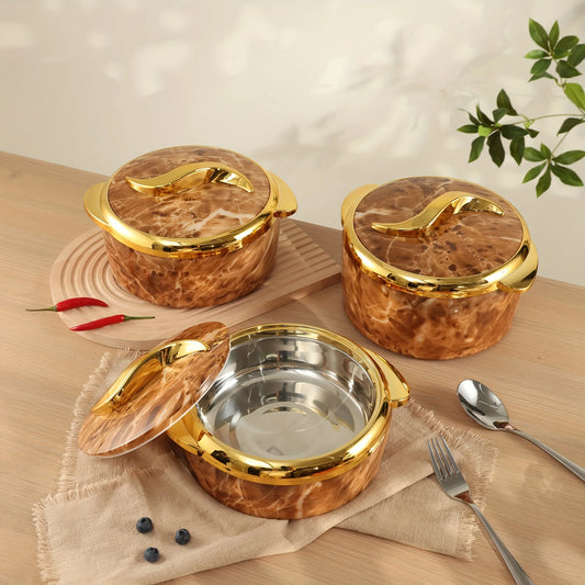 Premium Insulated Food Warmer Bowls With Lids For Buffet Serving