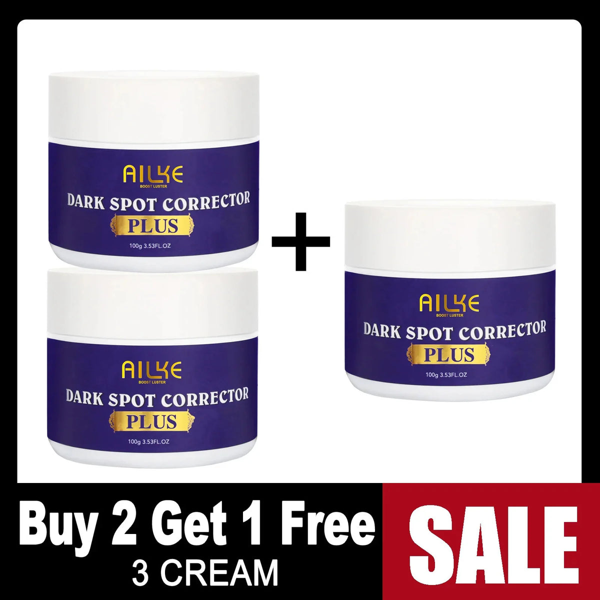 Ailke Glutathione Whitening Skin Care Set Targets Dark Spots