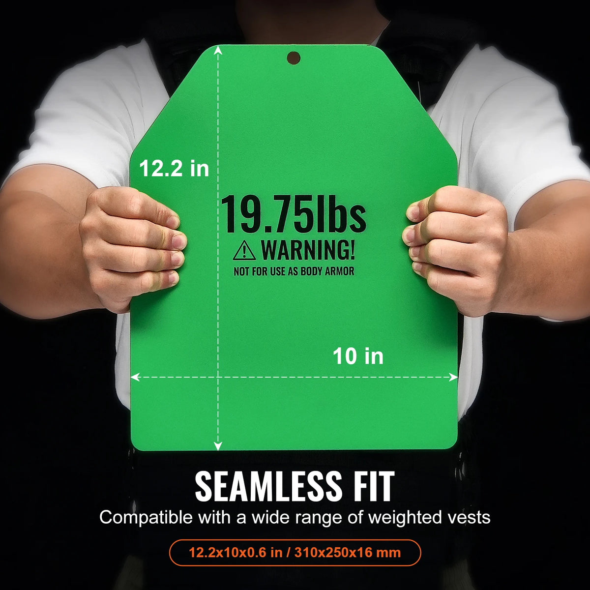 Premium Steel Weighted Vest Plates For Strength Training