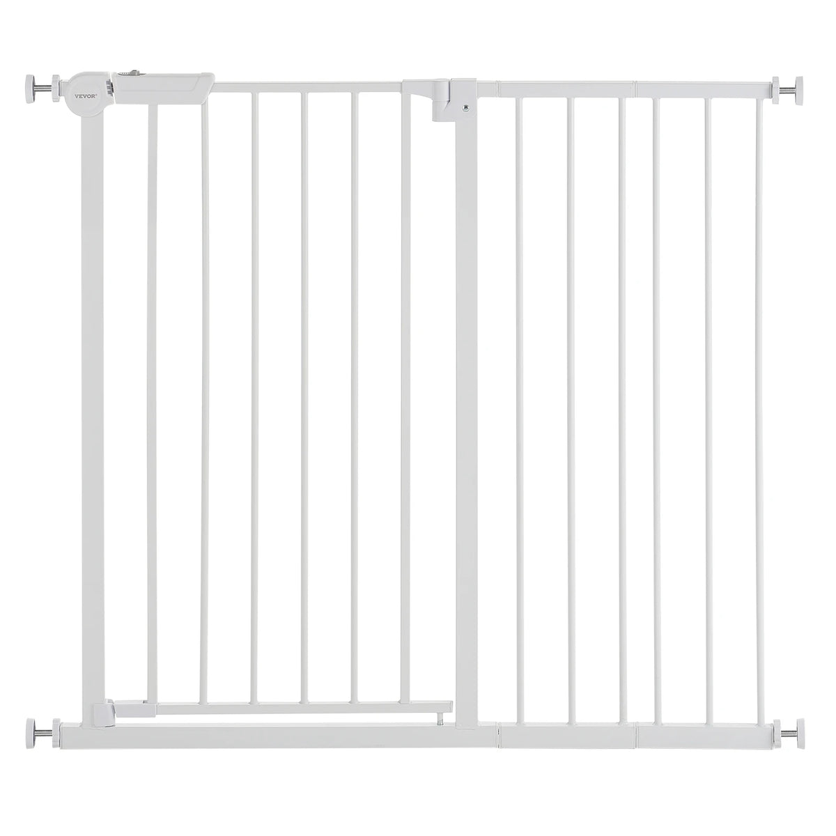 SucceBuy Pressure Mount Walk Through Baby And Pet Safety Gate
