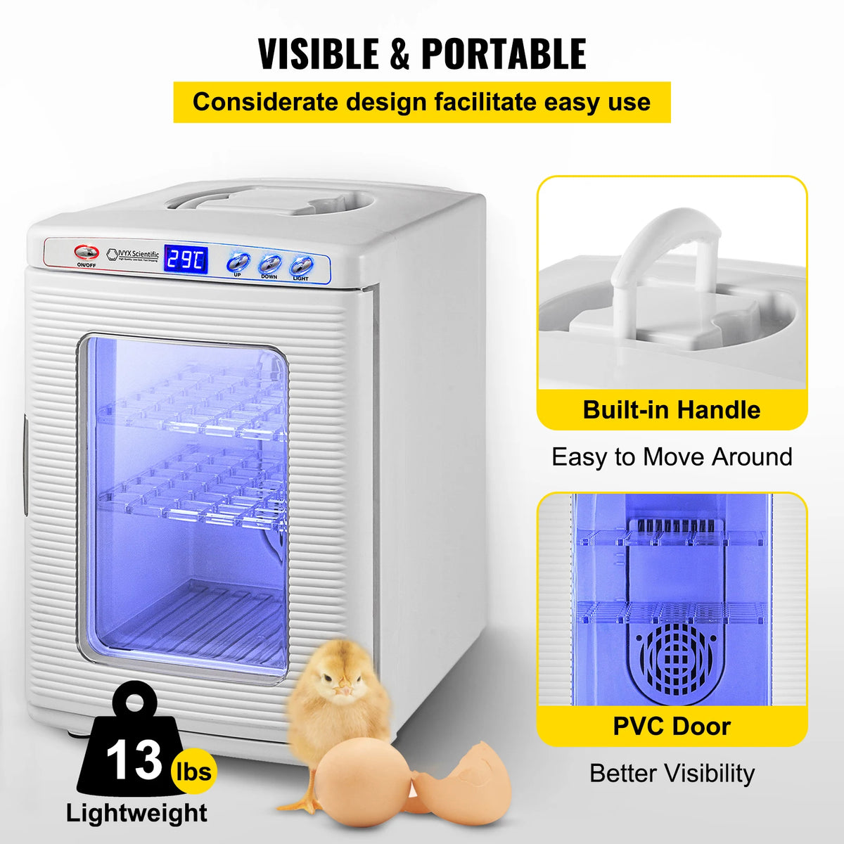 Automatic Reptile Egg Incubator For Turtle And Snake Breeding Hatchery