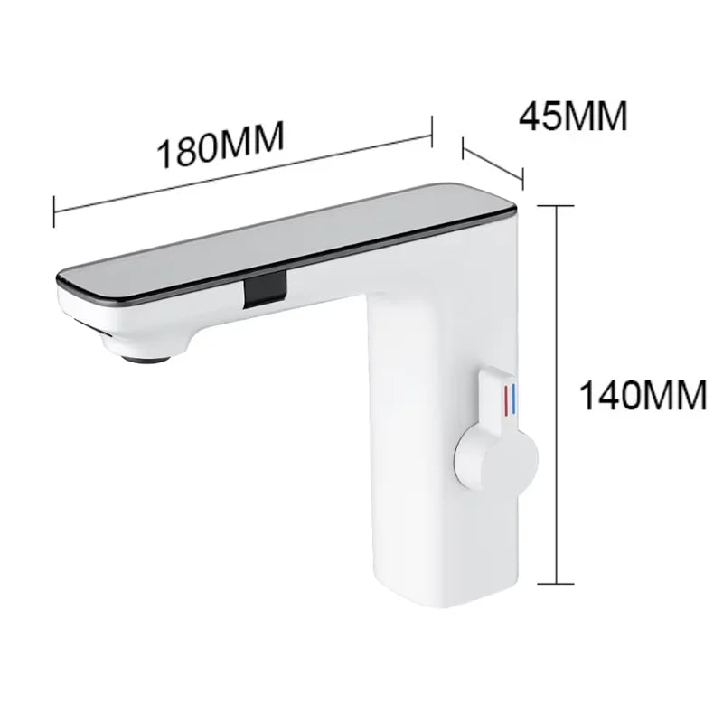 Shinesia Touch Sensor LED Temperature Bathroom Basin Faucet