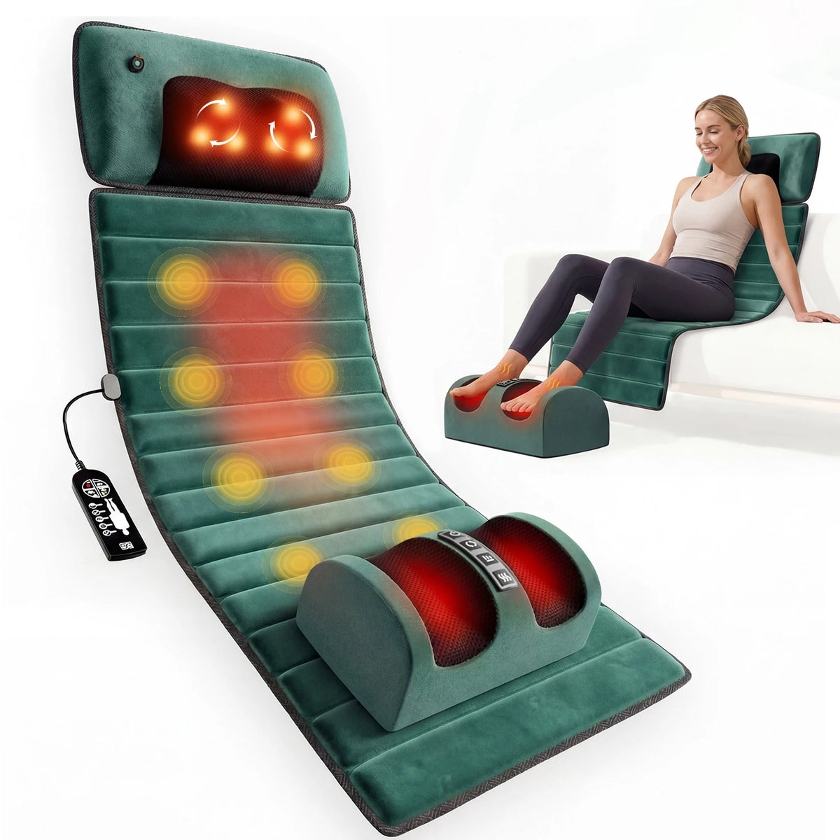 deep tissue vibration massage pad