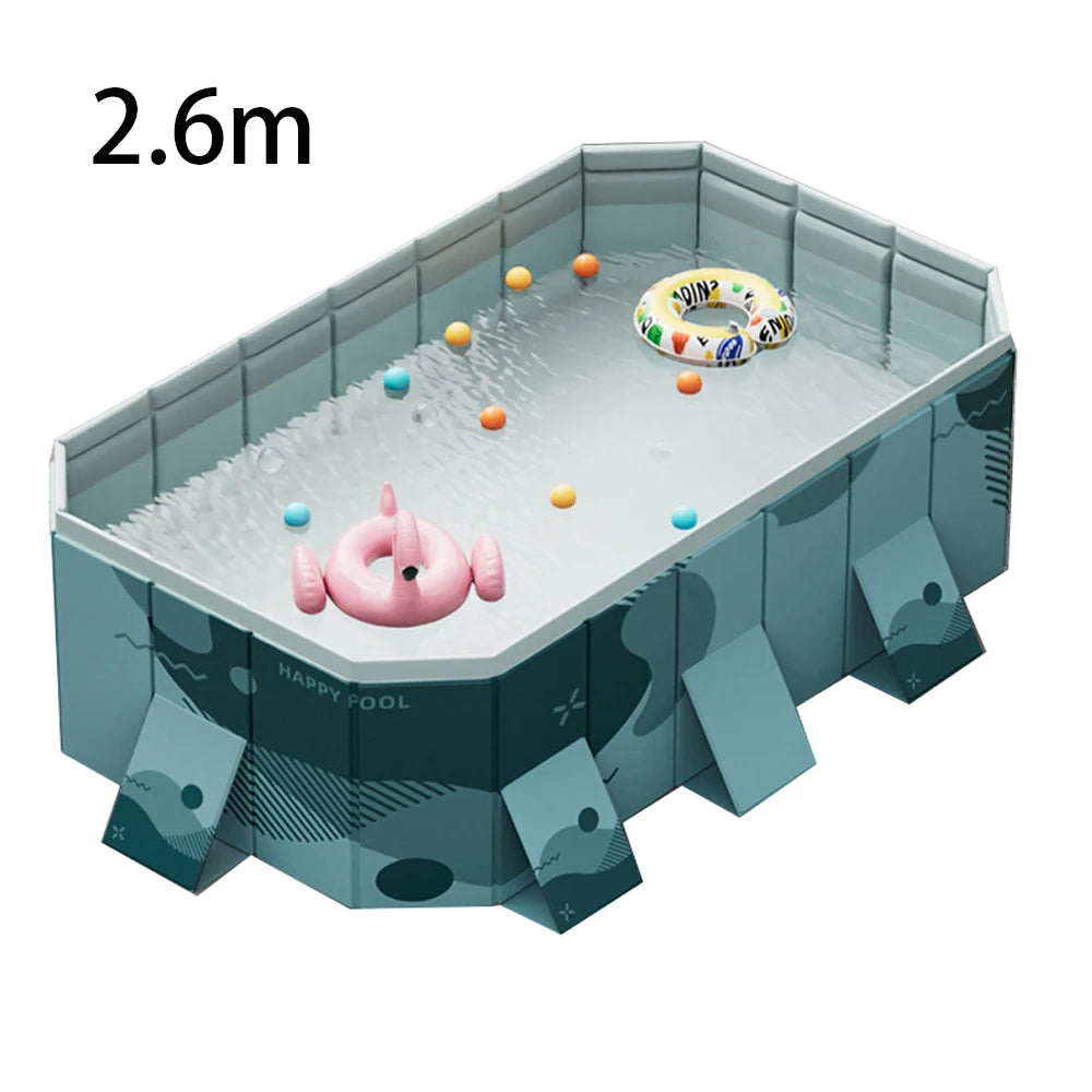 Portable Foldable Outdoor Swimming Pool For Garden And Patio