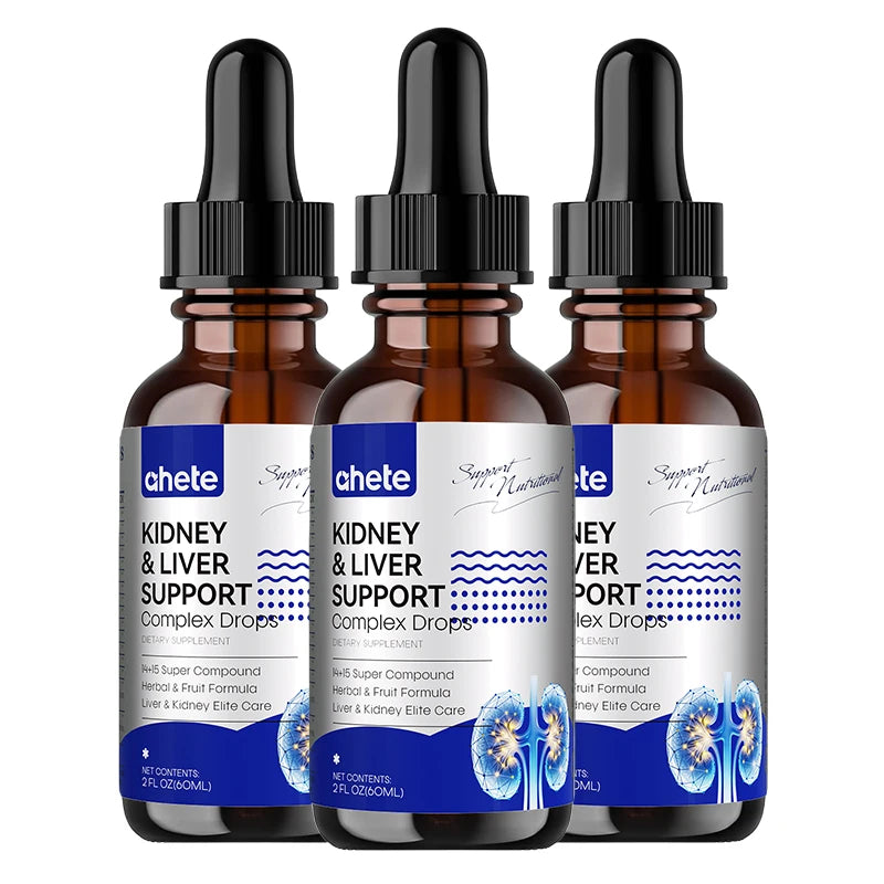 Ahete Kidney And Liver Support Complex Drops Supplement