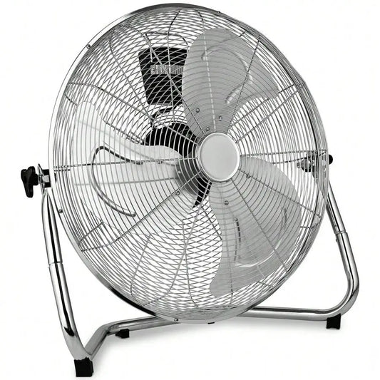 XMSJ Commercial Industrial Fan With 3 Speed Settings And Oscillation
