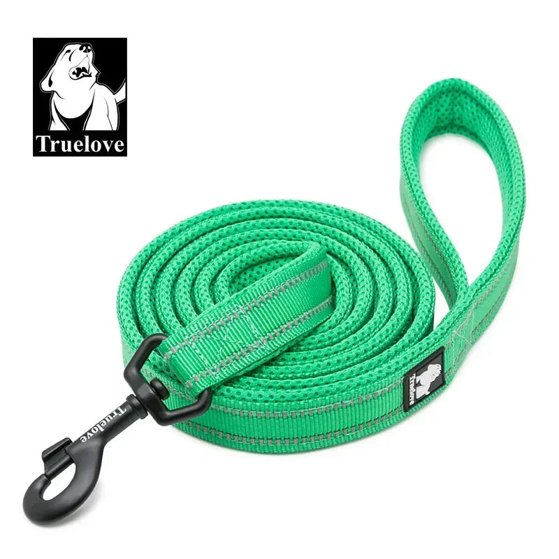 Truelove Reflective Nylon Padded Soft Pet Dog Leash