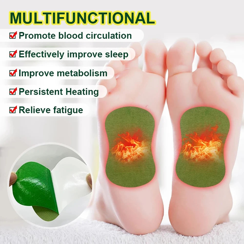 Natural Herbal Wormwood Detox Foot Pads For Sleep Support