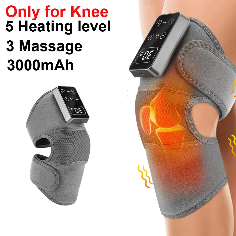 Hailicare Electric Knee Massager With Heat And Vibration Therapy