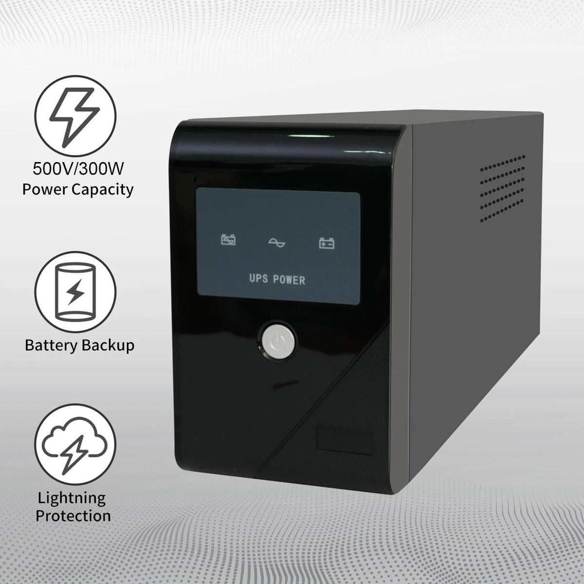 UPS Battery Backup Power Supply With Surge Protection