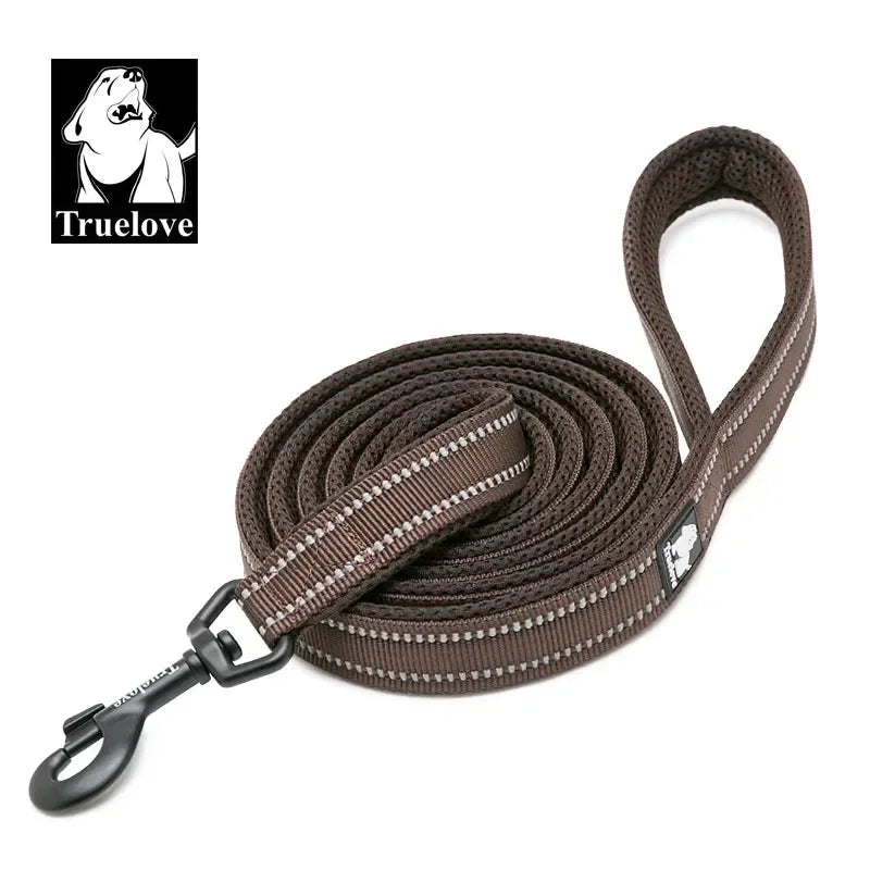 Truelove Reflective Nylon Padded Soft Pet Dog Leash
