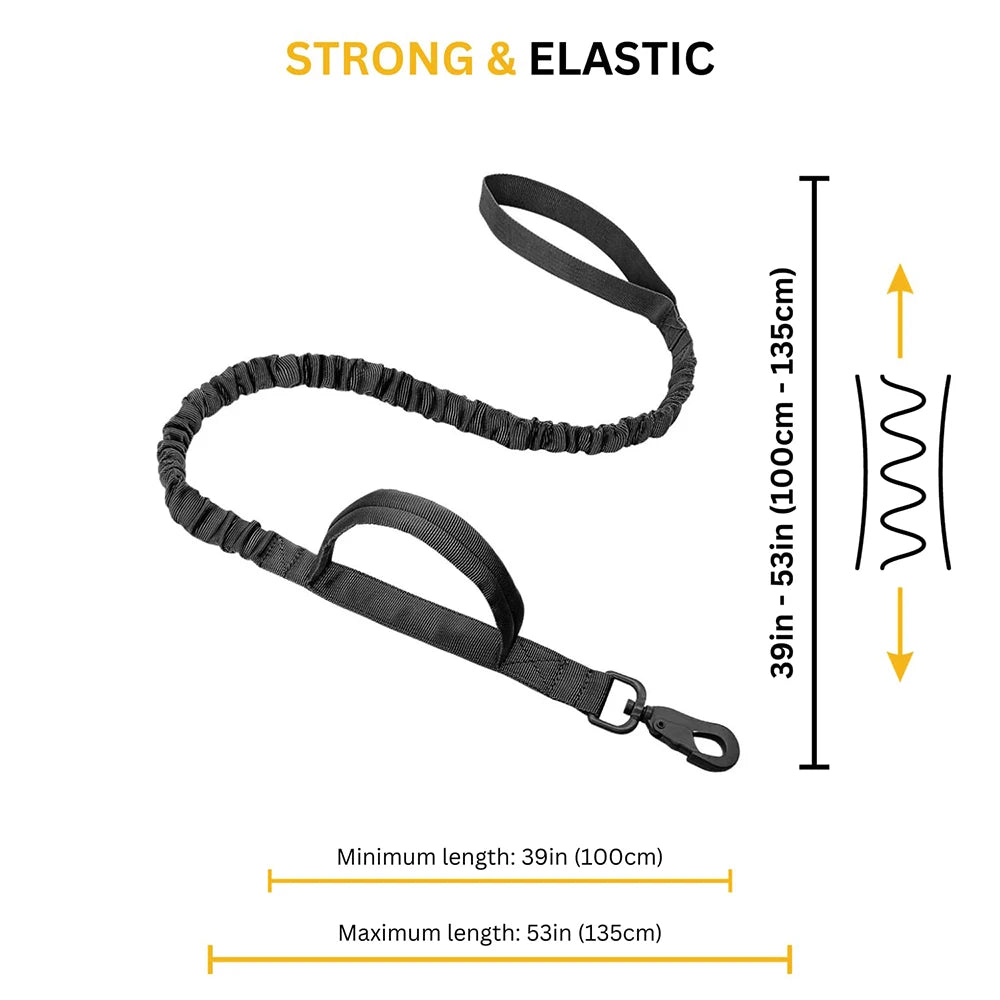 Tactical Nylon Dog Harness And Leash Set For Active Pets
