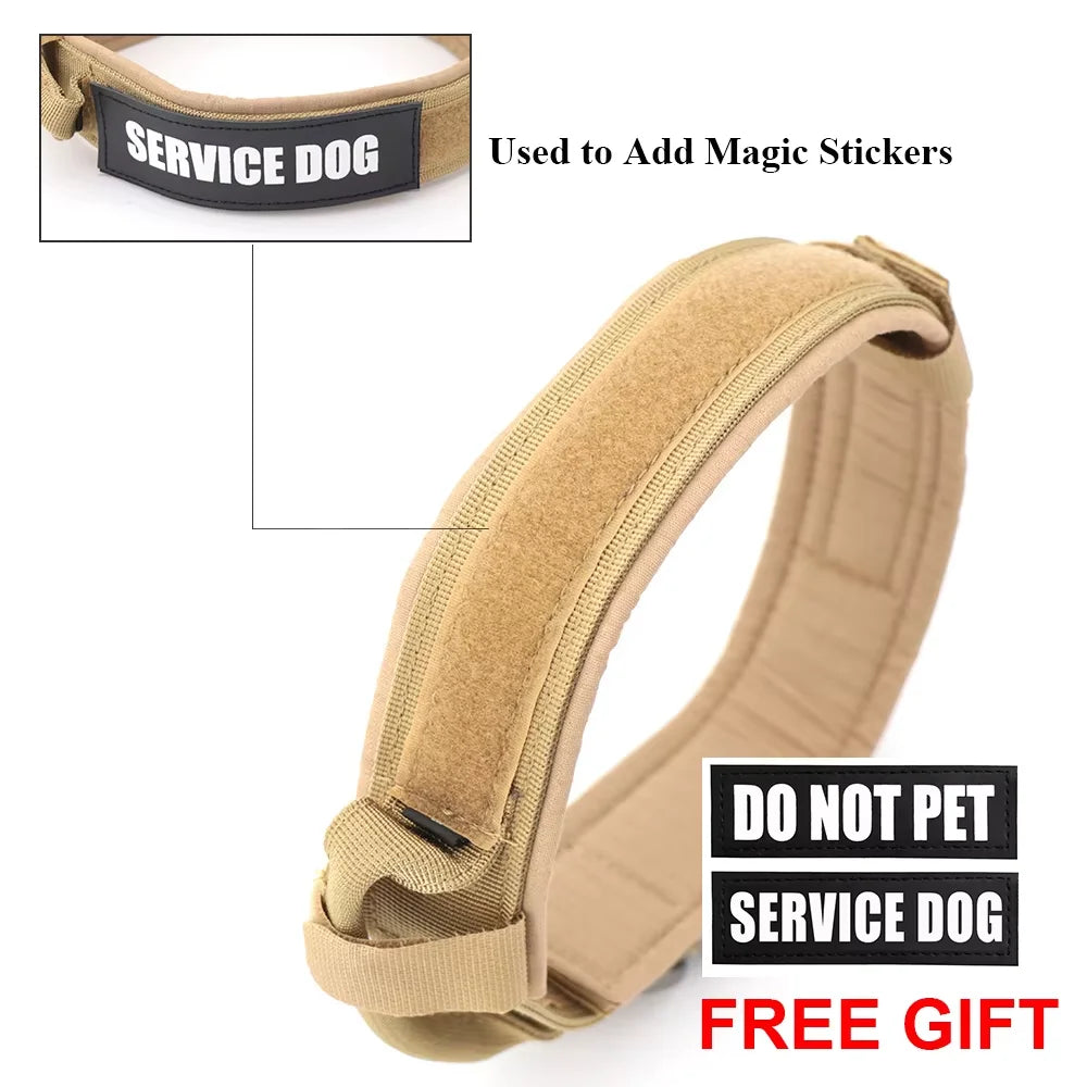 Adjustable Nylon Dog Collar And Leash Set With Quick Release Buckle