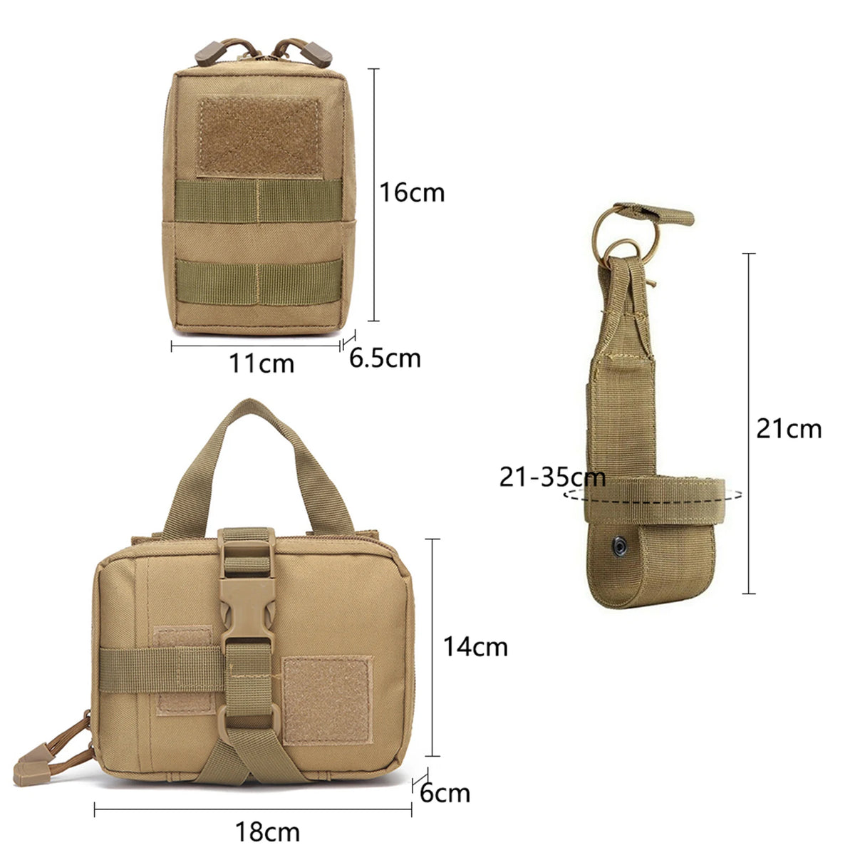Tactical Nylon Molle Dog Harness Vest With Padded Quick Release